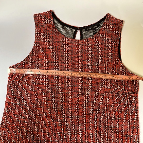 Banana Republic Red Stretch Sleeveless Tunic - Picture 7 of 7